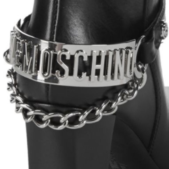 moschino • NEW • chain booties - Picture 5 of 5